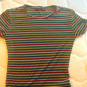 Popular 12 small,multicolor crop top